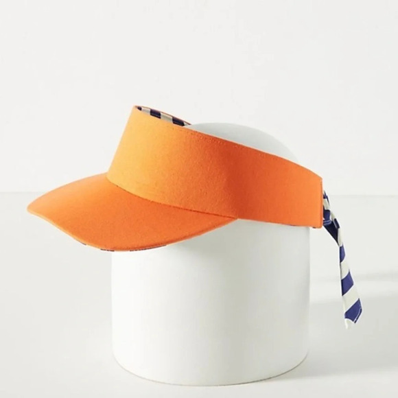 Anthropologie Tie-Back Visor